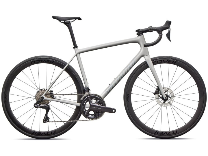 Specialized Aethos Expert Ultegra Di2 Racercykel Gloss Dolomite Metallic i gruppen Cyklar / Racercykel hos CykelCity (10356)