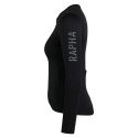 Rapha Women Pro Team Longsleeve Lightweight Jersey III Black/White