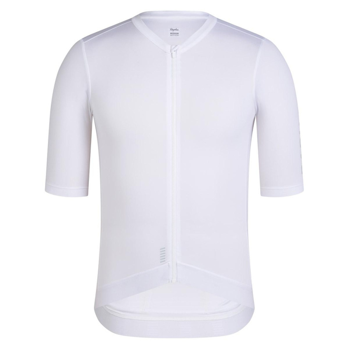 Rapha Pro Team Training Jersey III Cykeltröja White/Silver i gruppen Kläder/skor/hjälm / Tröjor / Kortärmade tröjor hos CykelCity (10779)