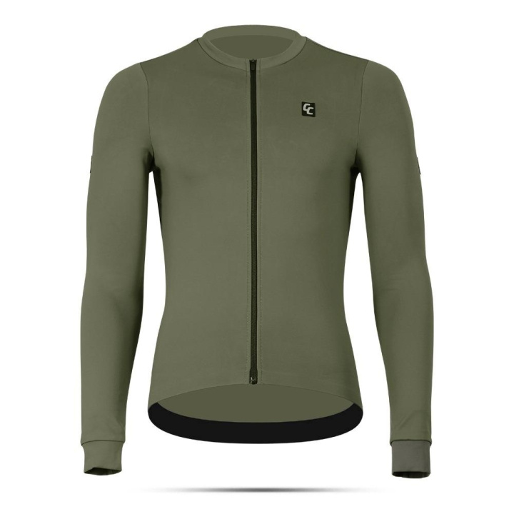 CC Classic Long Sleeve Jersey Cykeltröja Army Green i gruppen Kläder/skor/hjälm / Tröjor / Långärmade tröjor hos CykelCity (10837)