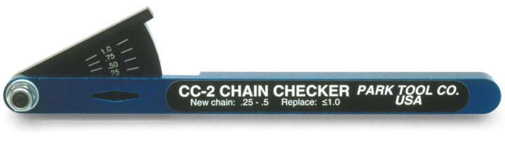 Park Tool Chainchecker CC-2 Kedjemätare i gruppen Tillbehör / Verktyg / Kedjeverktyg hos CykelCity (1912)