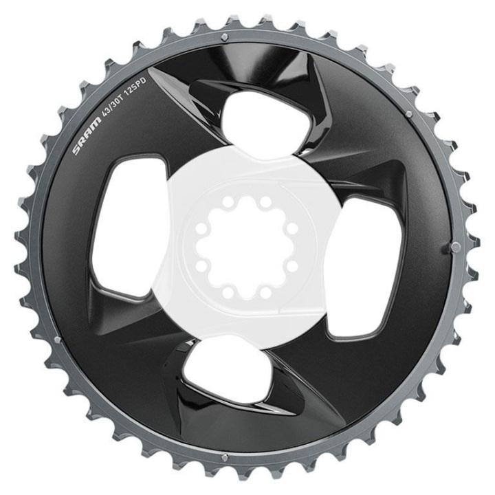 SRAM Force AXS 43t 94mm 2x12 Klinga i gruppen Komponenter / Grupper / SRAM-grupper / Force eTap AXS hos CykelCity (45176)