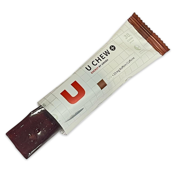 Umara U Chew Energigodis 30g Carbs Cola + Koffein i gruppen Energi / Gel hos CykelCity (52505)